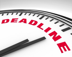 Deadline - Word on Clock