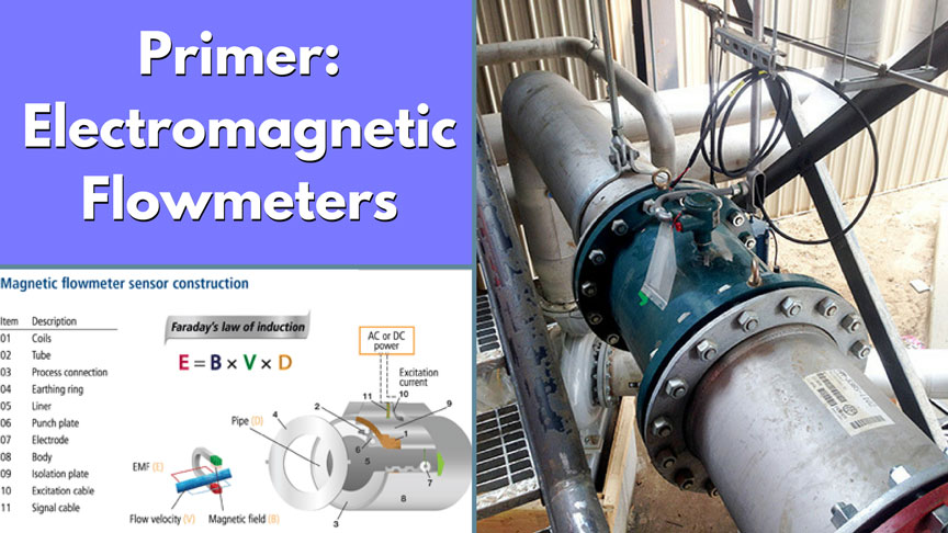 jorden Ny mening side Primer: Electromagnetic Flowmeters Simple to Operate, High Accuracy